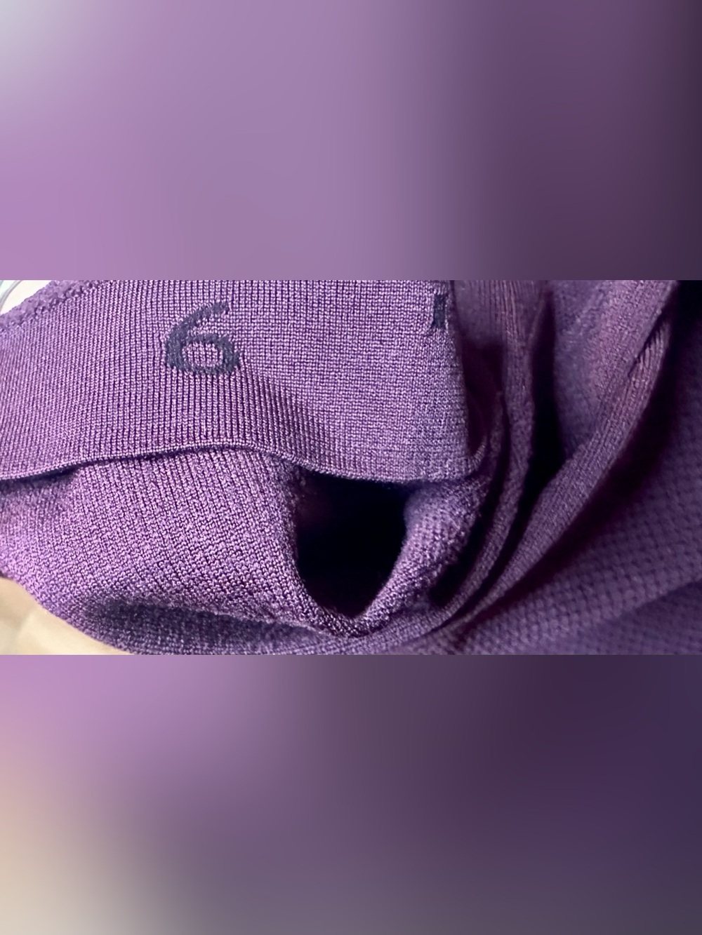 Lululemon Swiftly Tech Long Sleeve Top Plum Size 6 - Picture 5 of 6